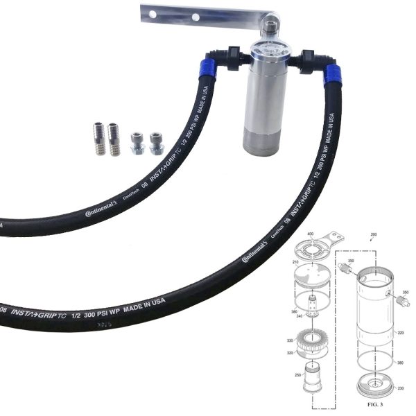 UPR Durango SRT Catch Can ( Z Bracket ) - Dodge Durango Performance Parts - Image 3