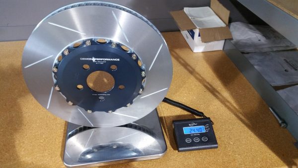 Alternative view of Demon Performance 2 Piece Rotors