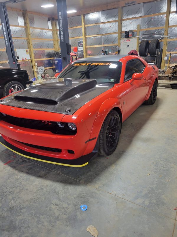 Anderson Composites Demon Carbon Fiber Cowl Hood (Dodge Challenger) - Image 8