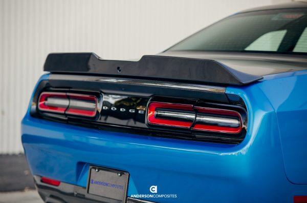 Anderson Composites Challenger Carbon Fiber Rear Spoiler Type-SA