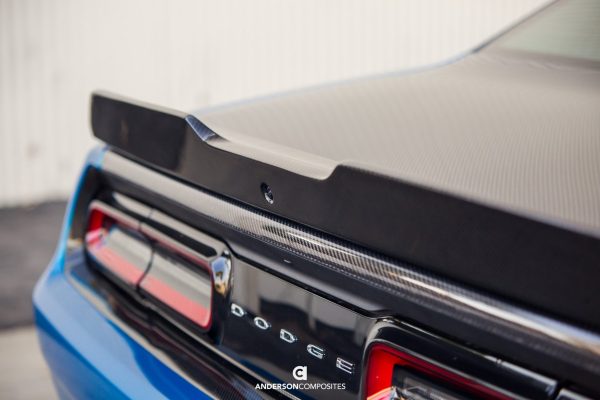 Anderson Composites Challenger Carbon Fiber Rear Spoiler Type-SA