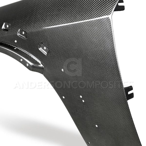 Anderson Composites Challenger Hellcat / Demon Widebody Carbon Fiber Front Fender (Pair)