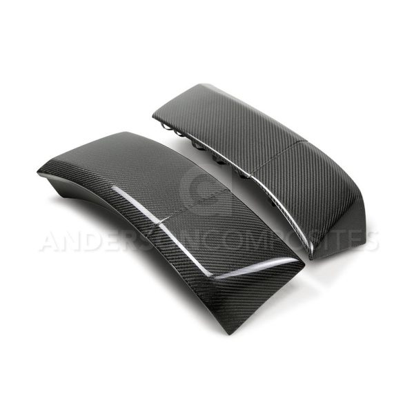 Anderson Composites Challenger Hellcat Widebody / Demon Carbon Fiber Rear Fender Flare Extensions - Dodge Challenger Demon Aftermarket Exterior Parts