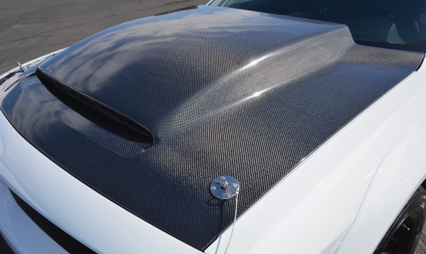 Anderson Composites Challenger Demon Carbon Fiber Cowl Hood