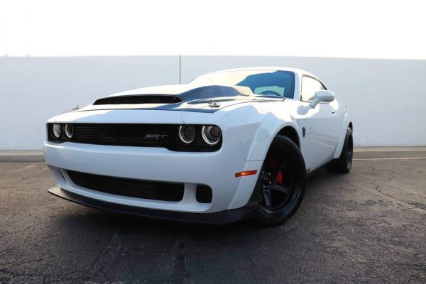 Anderson Composites Challenger Demon Carbon Fiber Cowl Hood