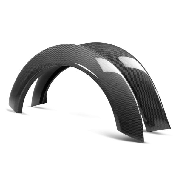 Anderson Composites Carbon Fiber Front Fender Flares (Dodge Challenger Widebody)