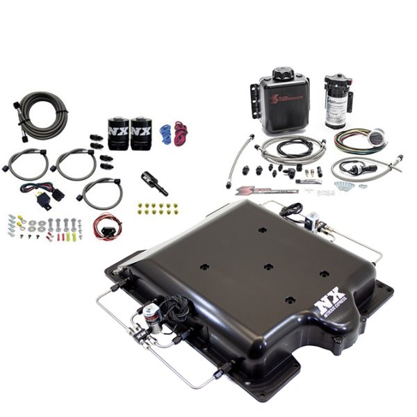 Nitrous Express Billet Supercharger Lid w/ Integrated Nitrous & Water Methanol (6.2L Supercharged) - Image 5
