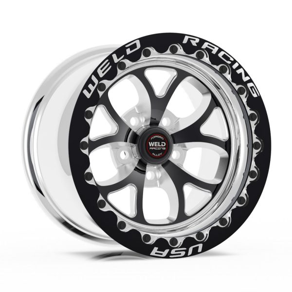 Weld Racing S76 Beadlock Rear (17x10) 3-Piece Forged