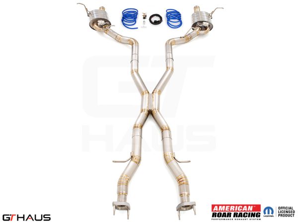 GT HAUS Cat Back (Jeep Trackhawk 2018-2021) TITANIUM - Image 9