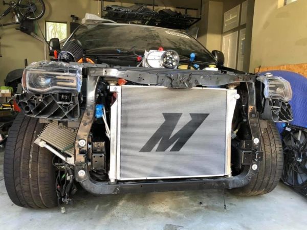 Mishimoto Performance Aluminum Radiator Jeep Trackhawk (2018-2021) - Image 2