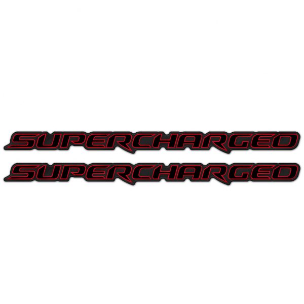 Jeep Trackhawk Matte Black Fender Badge (2018-2021)