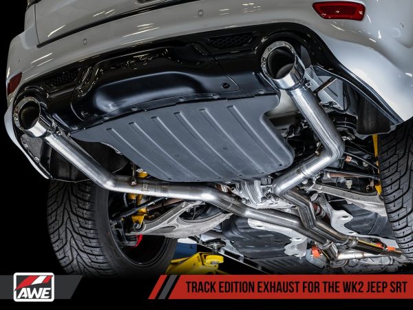 Alternative view of AWE Track Edition Exhaust Jeep SRT (2012-2021)