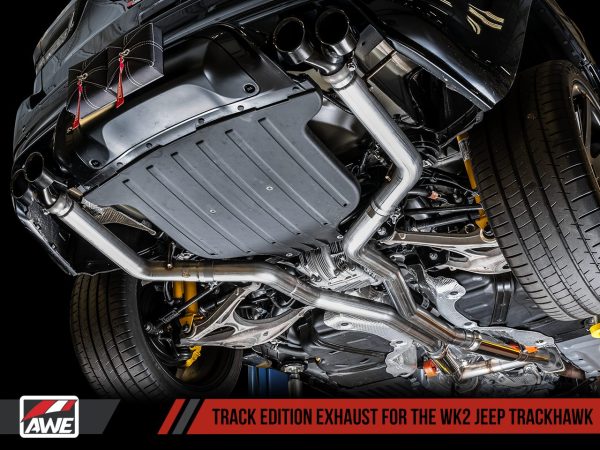 Alternative view of AWE Track Edition Exhaust Jeep Trackhawk (2018-2021)