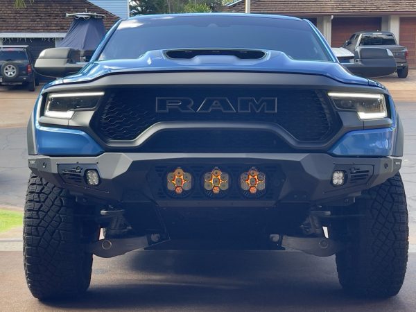 Addictive Desert Designs Bomber Front Bumper (Ram TRX) 2021-2024 Baja Lights - Image 9
