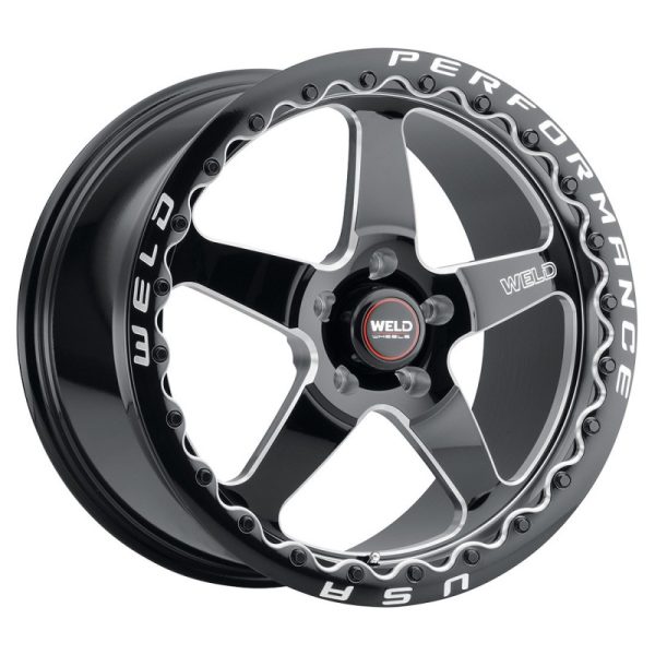 Weld Ventura Drag Pack (20″ Fronts w/ 17″ Rears)