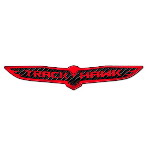 Jeep Trackhawk Carbon Fiber Trunk Badge (2018-2021)