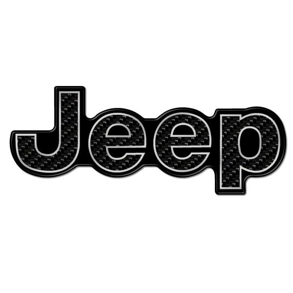 Jeep SRT/Trackhawk Carbon Fiber Trunk Badge (2014-2021)