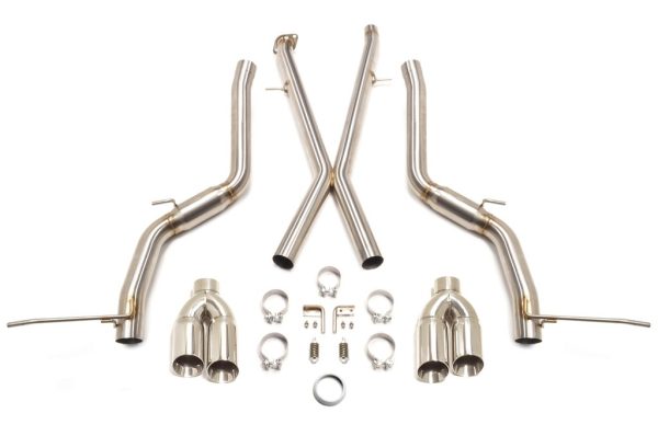 Alternative view of STM Stainless Steel Jeep Trackhawk Cat Back (2018-2021)