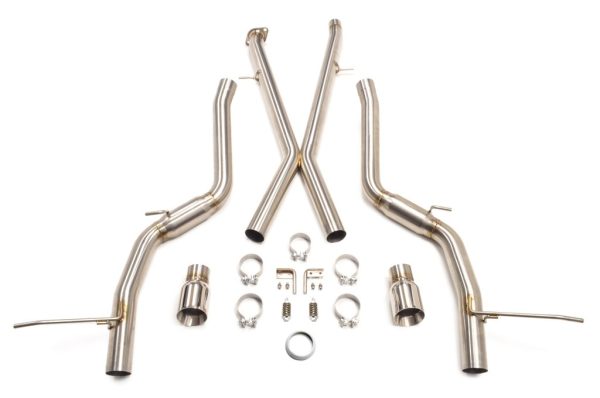 Alternative view of STM Stainless Steel Jeep SRT Cat Back (2012-2021)