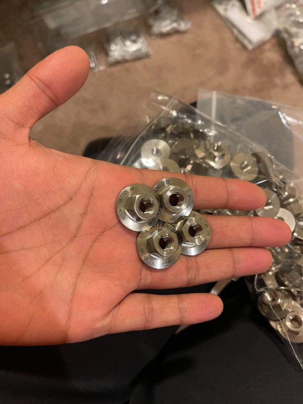 Alternative view of Titanium Door Jam Nuts (Jeep WK2) 2012-2021