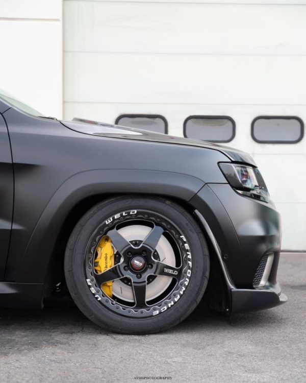 Alternative view of Weld Ventura Drag Pack (20″ Fronts w/ 17″ Rears)
