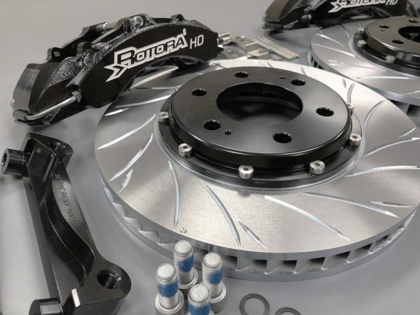 Rotora Front HD Brake Kit OEM Wheels (Custom Colors) - Image 4