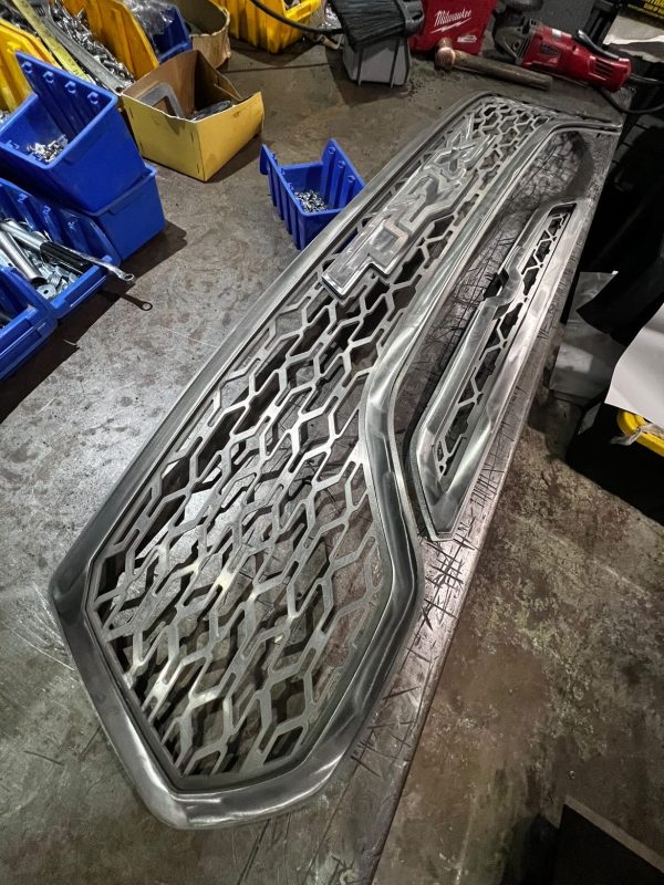 AWC Grilles RAW Stainless Steel Front Grille (Ram TRX) 2021-2024 - Image 11