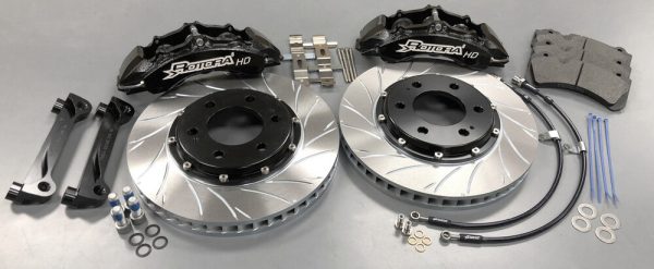 Alternative view of Rotora Front & Rear HD Brake Kit W/ Custom Colors