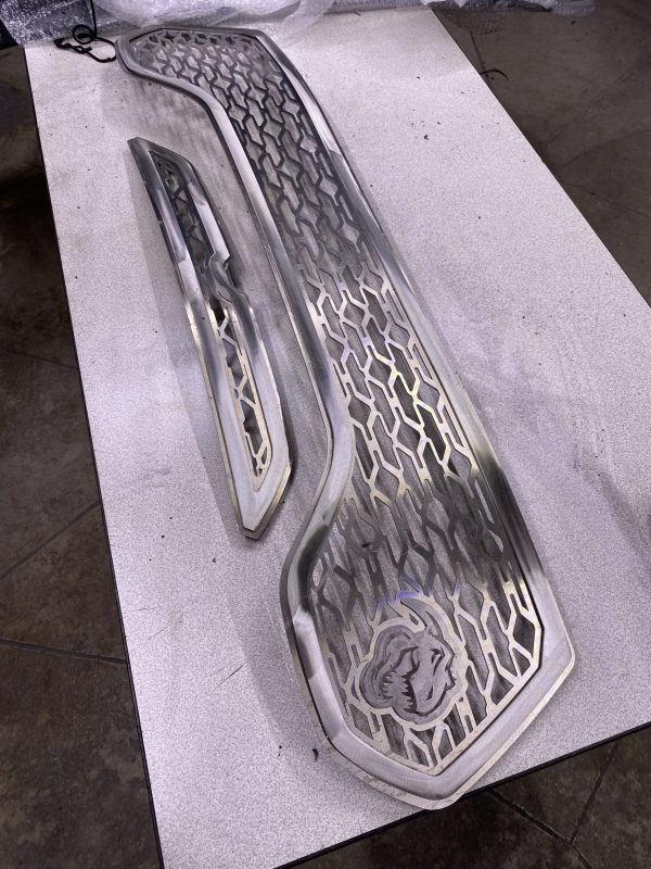 AWC Grilles RAW Stainless Steel Front Grille (Ram TRX) 2021-2024 - Image 17