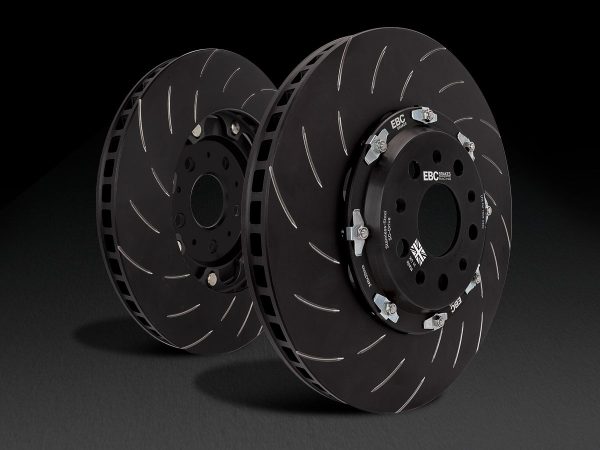 Alternative view of EBC Brakes Front 2 Piece Floating Rotors (Trackhawk/Durango Hellcat)
