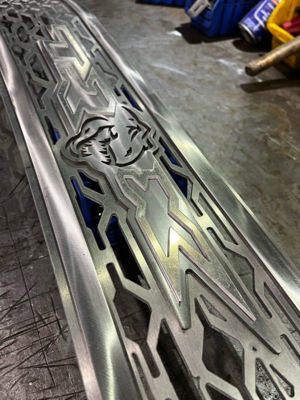 AWC Grilles RAW Stainless Steel Front Grille (Ram TRX) 2021-2024 - Image 16