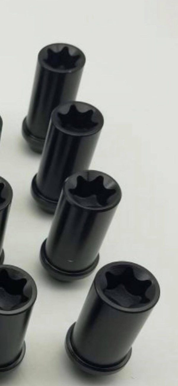 14x1.5 Inside Key Lug Nuts (Titanium) - Image 5