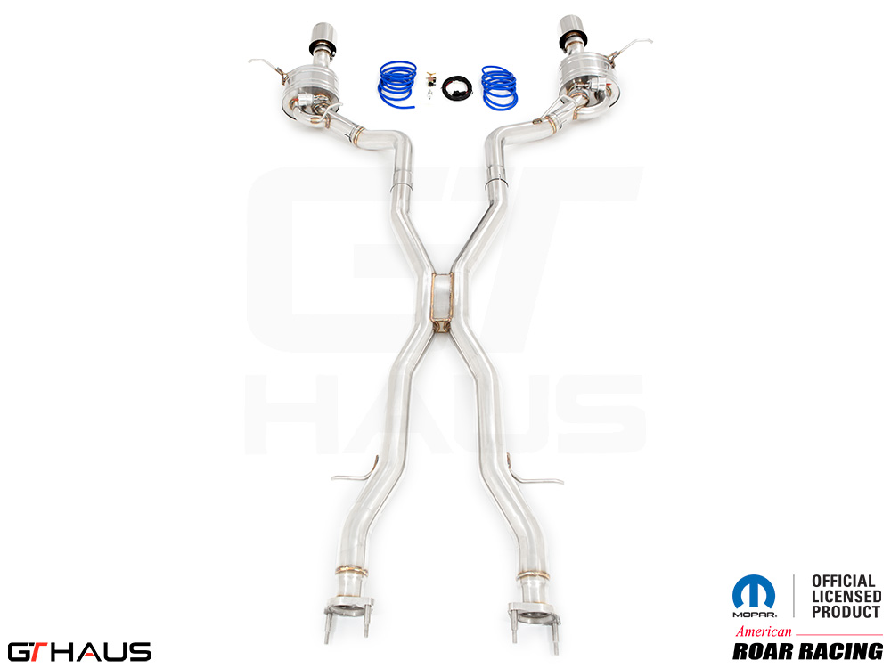 GT HAUS Cat Back (Jeep SRT 2012-2021) STAINLESS STEEL - Image 3