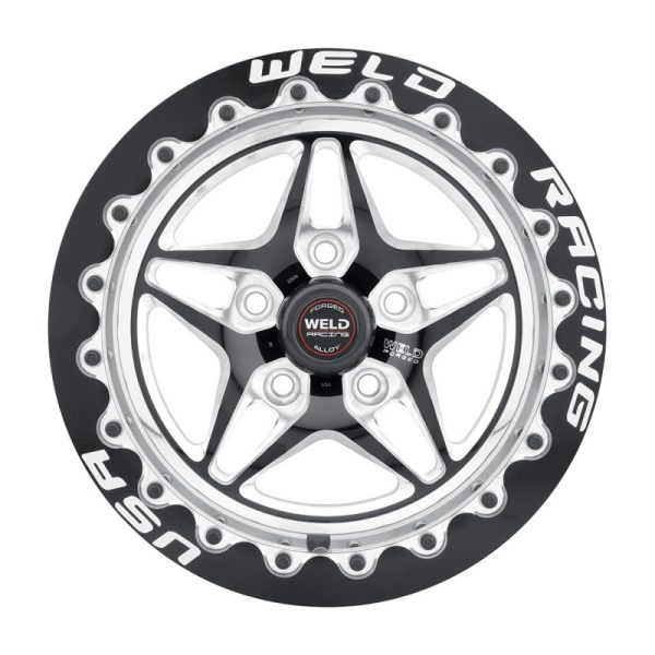 Weld Racing S81 Beadlock Rear (17x10) 3-Piece Forged