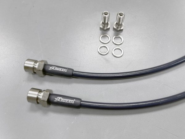 Rotora Stainless Steel Braided Brake Line Kit - Image 5