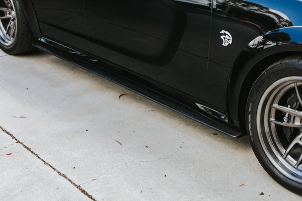 Anderson Composites Carbon Fiber Rocker Panel Splitters (Dodge Charger Hellcat Widebody) 2020-2023 - Image 6
