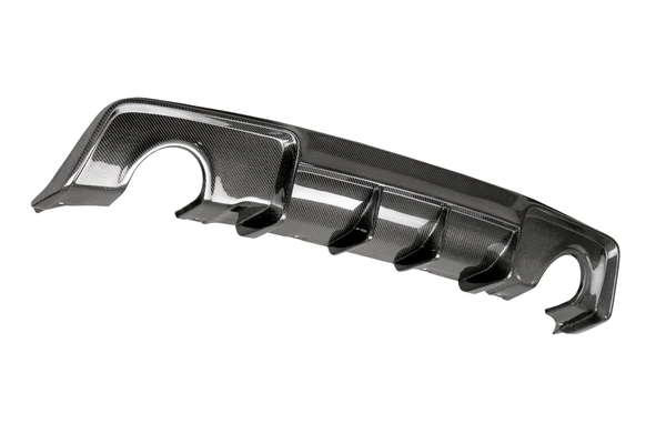 Alternative view of Anderson Composites Carbon Fiber Rear Diffuser (Dodge Charger Hellcat Widebody) 2020-2023