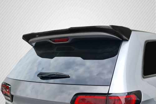 Carbon Creations Rainer Rear Roof Wing Spoiler (Jeep Grand Cherokee 2014-2021) Carbon Fiber