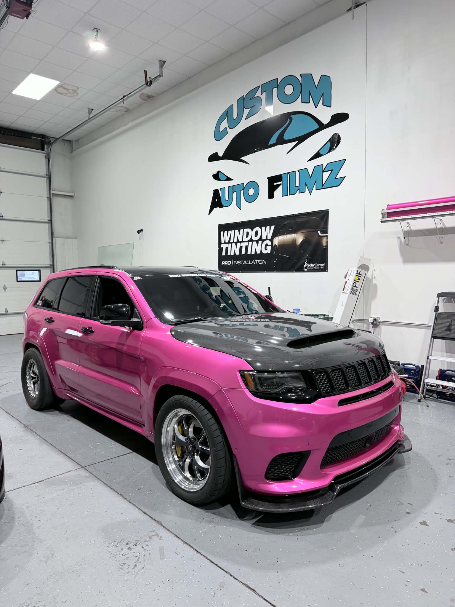 Carbon Creations GR Tuning Front Lip (Jeep Grand Cherokee 2017-2021) Carbon Fiber - Image 2