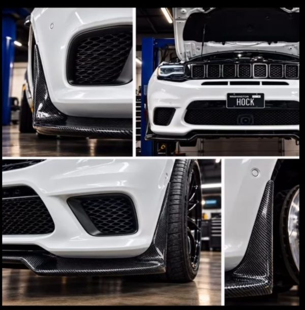 Carbon Creations GR Tuning Front Lip (Jeep Grand Cherokee 2017-2021) Carbon Fiber - Image 3