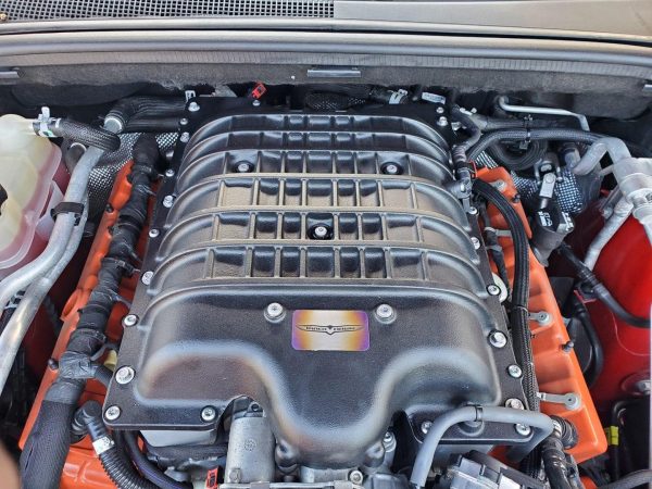 Titanium Supercharger Lid Badge - Image 4