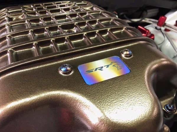 Titanium Supercharger Lid Badge - Image 5