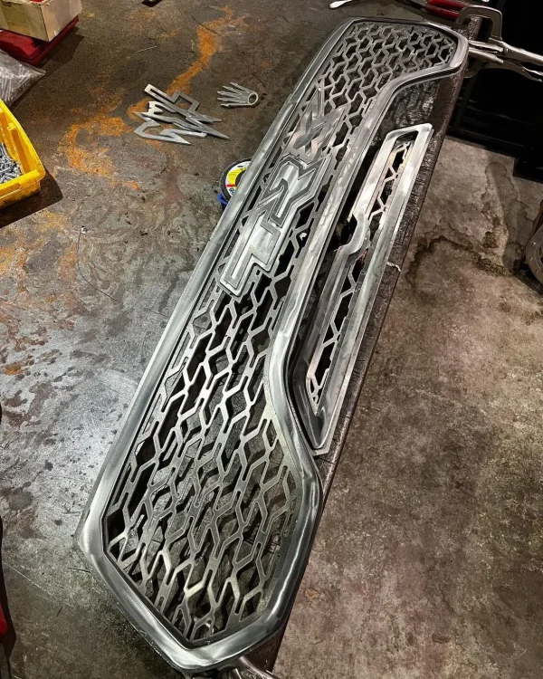 AWC Grilles RAW Stainless Steel Front Grille (Ram TRX) 2021-2024