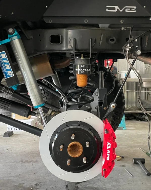Alternative view of APB Front & Rear Big Brake Kit (Jeep Wrangler 392)