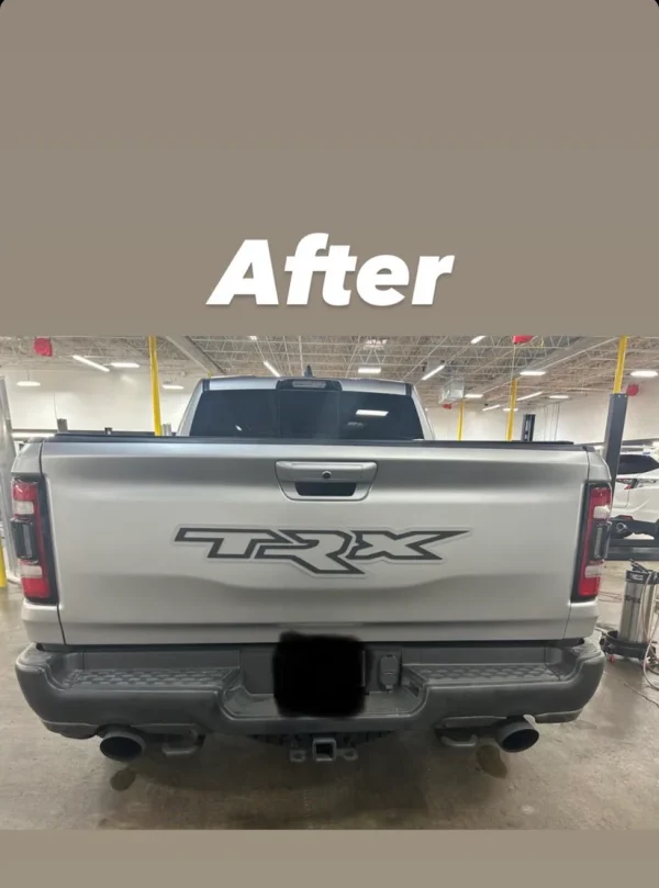 Alternative view of TRX Tailgate replacement