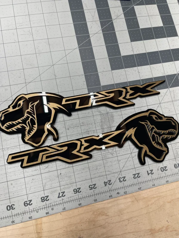 TREX/TRX combo badge pair - Image 6