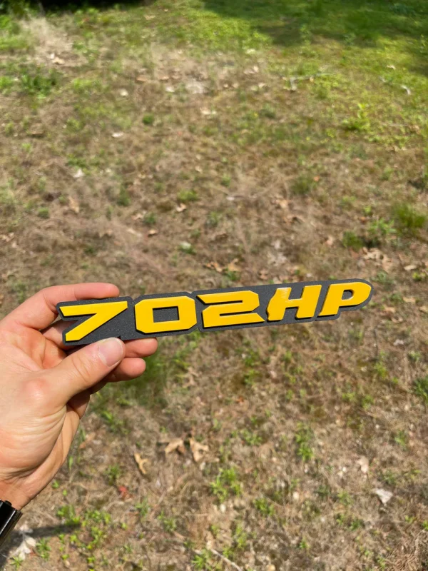 702HP badge - Image 3