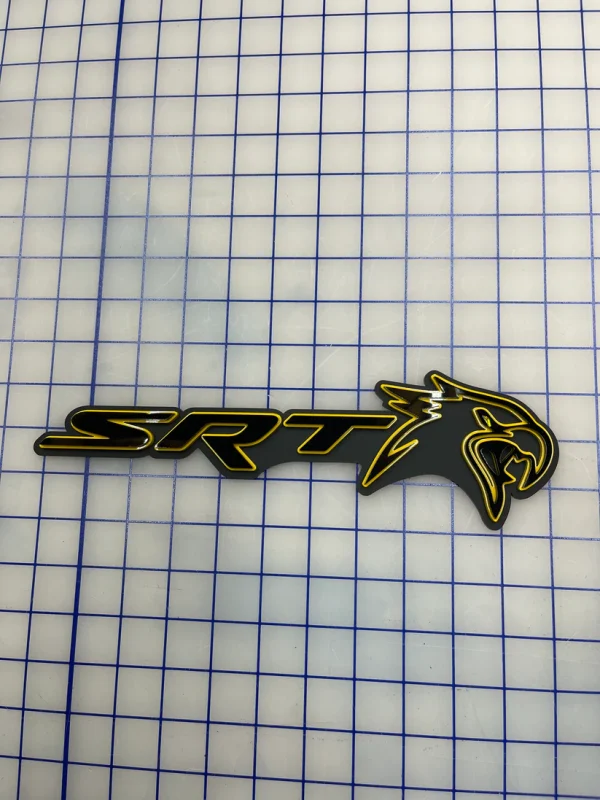 SRT Hellhawk V1 grille badge - Image 4
