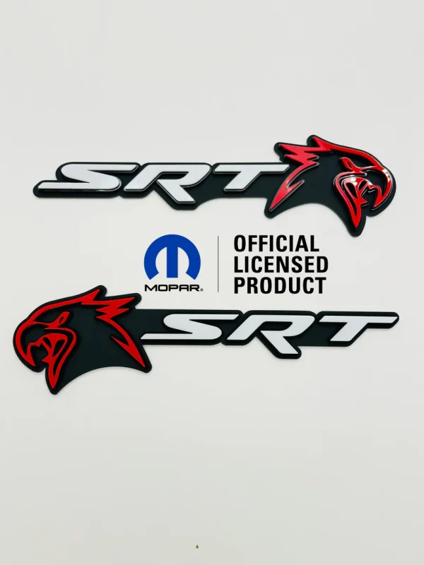 SRT Hellhawk V1 combo badge pair - Image 3