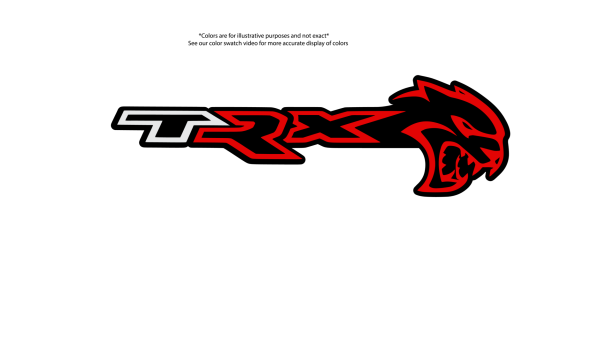 Hellcat TRX combo grille badge